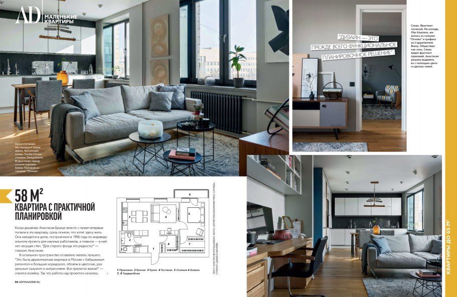 Ad Architectural Digest журнал
