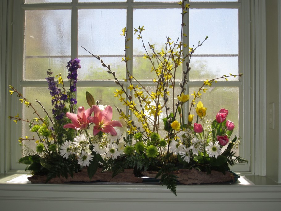 Композиция на подоконнике
