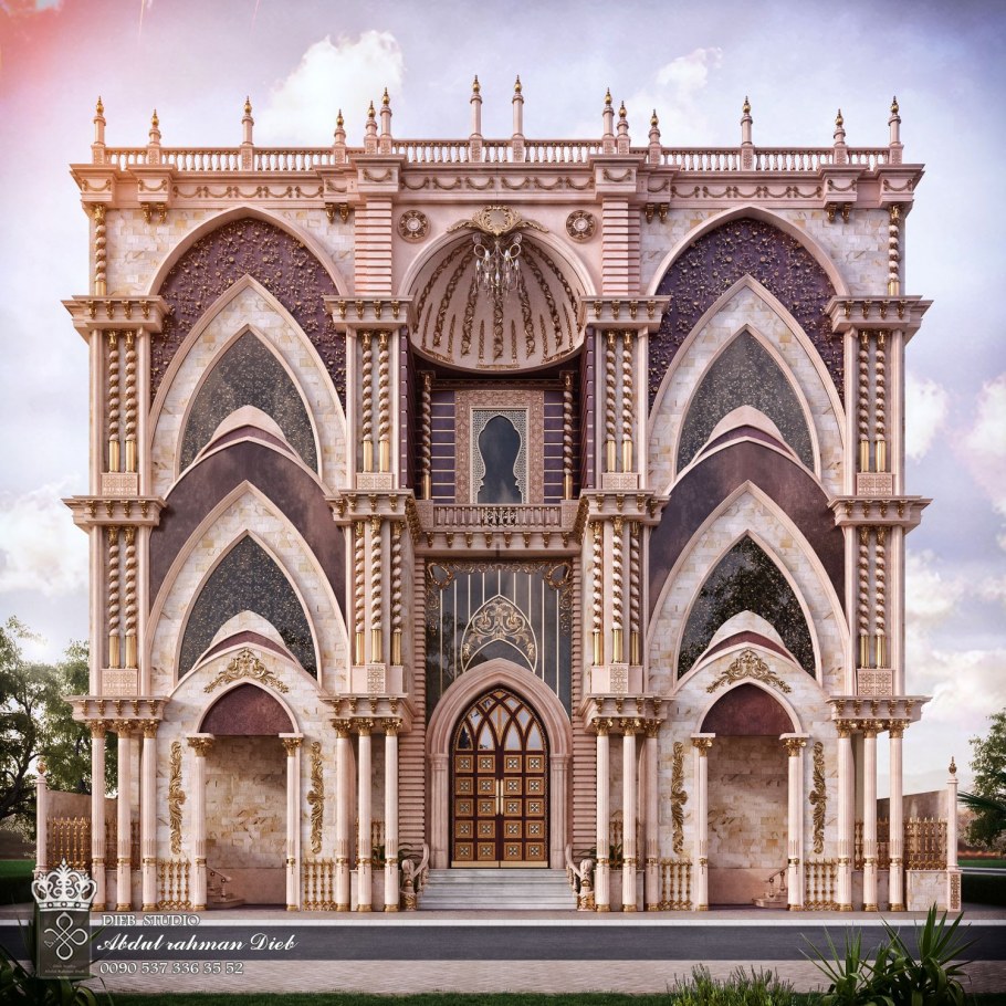 Архитектура неоготика Модерн