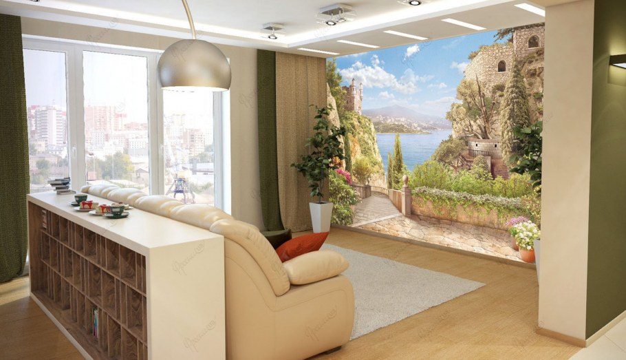 Фрески в интерьере