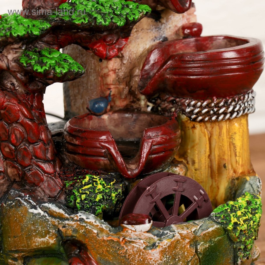 Водопад с подсветкой