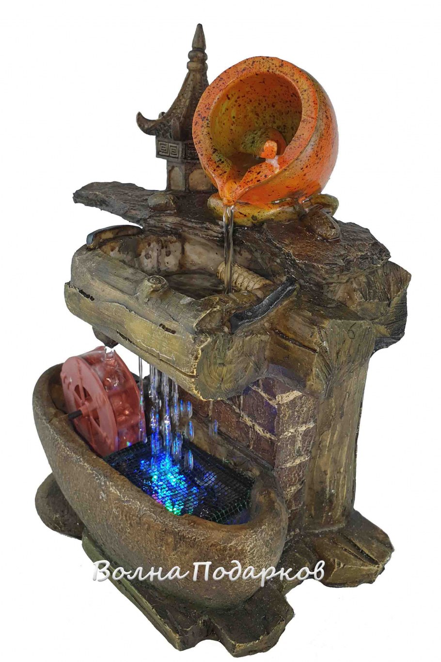 Каскад Кувшинов фонтан настольный