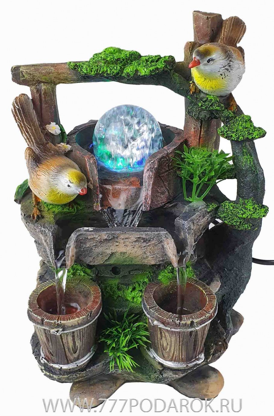 Фонтан напольный (31х26х38 см) Каскад 14027