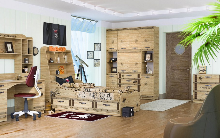 Сканд Корсар мебель кровать