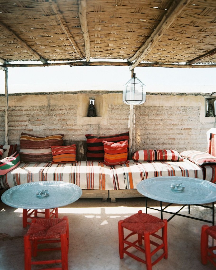 Патио в марокканском стиле