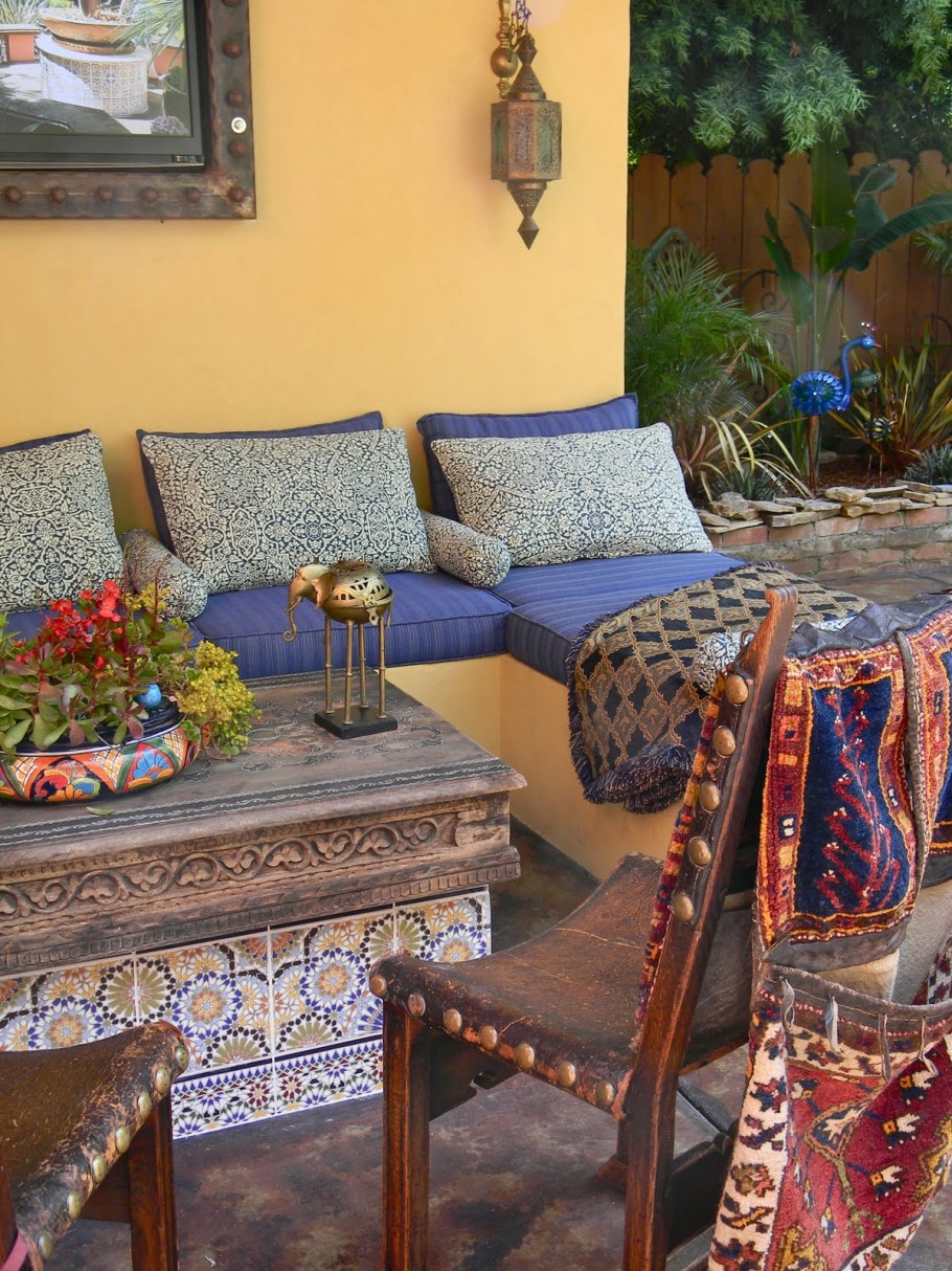 Лоджия в марокканском стиле