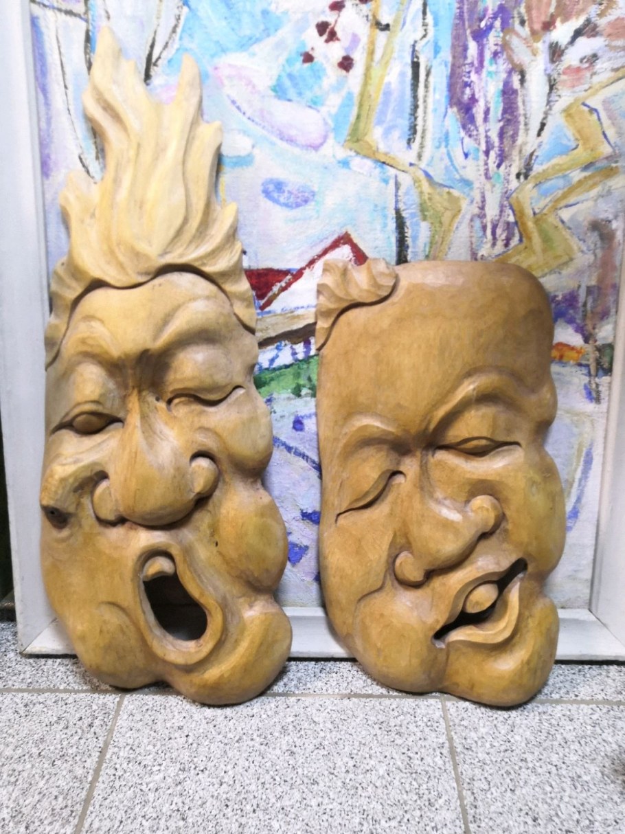 Декор маска Африканская на стену