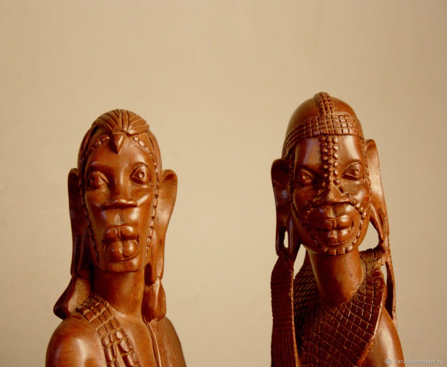 Деревянная маска арт