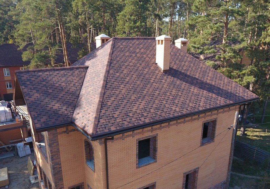 Гибкая черепица Docke pie Premium Гранада 3м2/уп какао