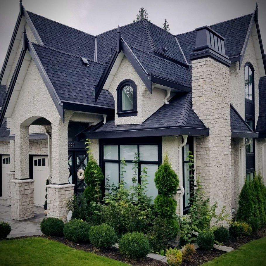 Крыши французских коттеджей