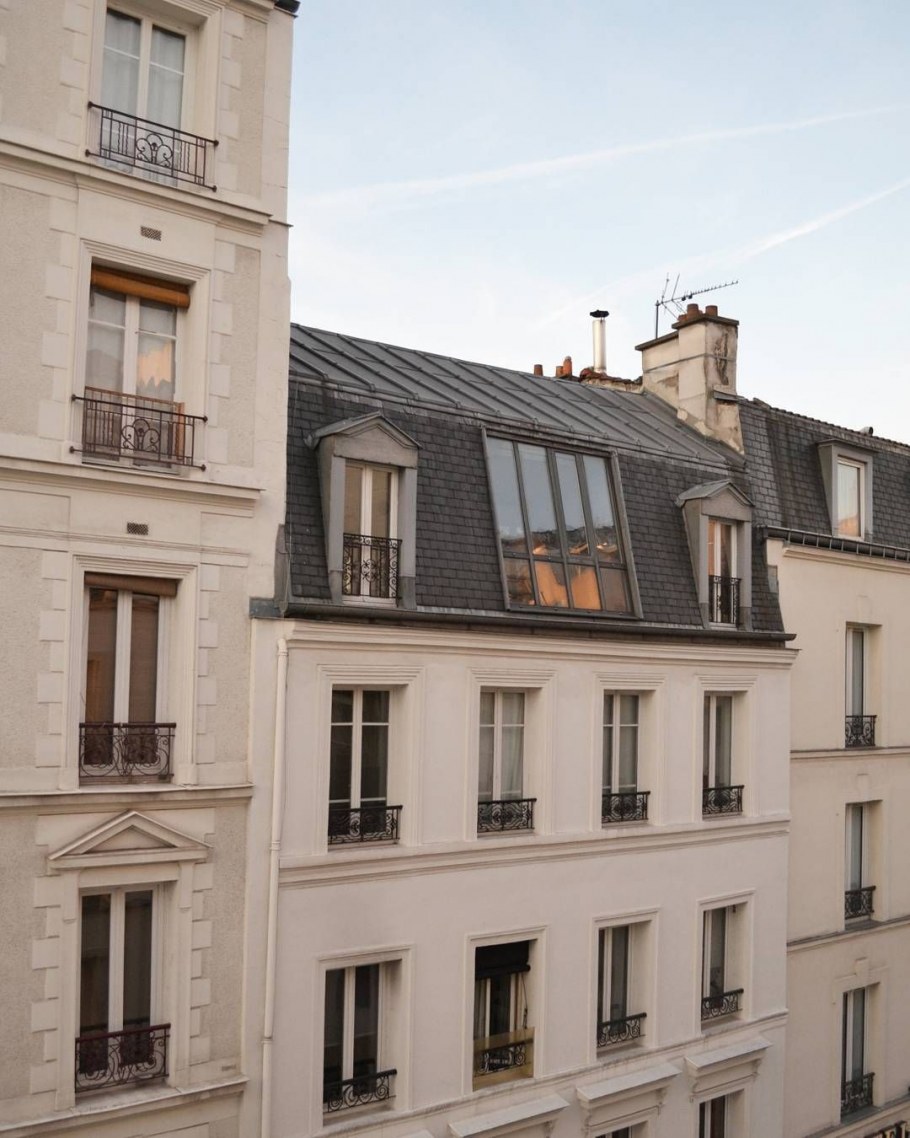 Французские крыши домов