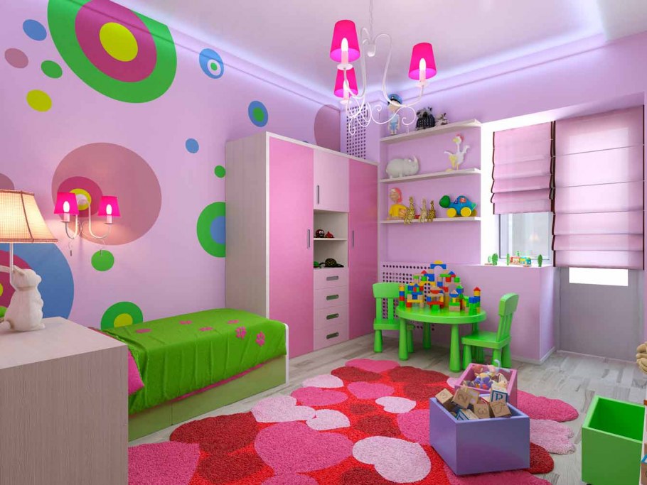 Детские спальни для девочек