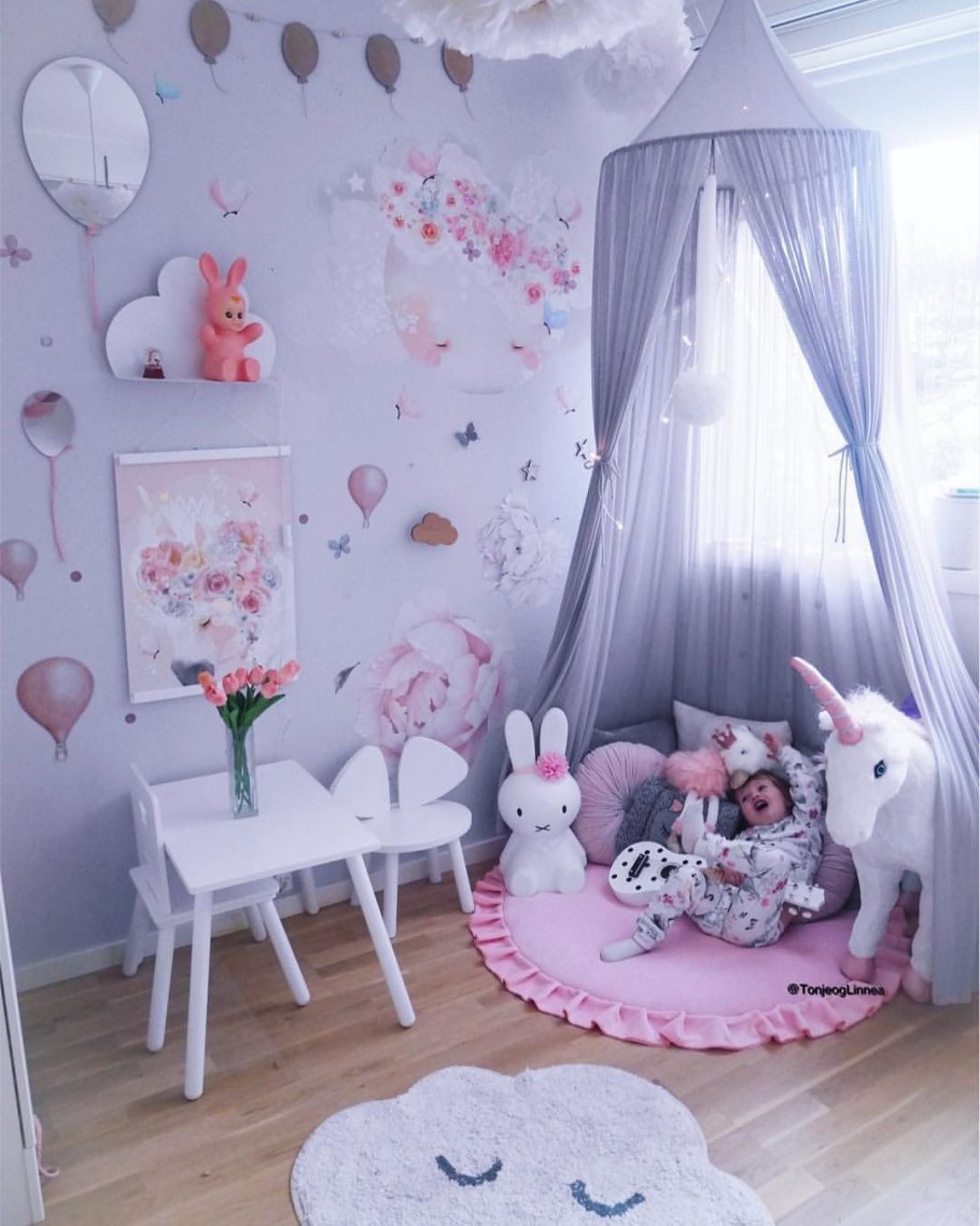 Интерьер детской комнаты девочке