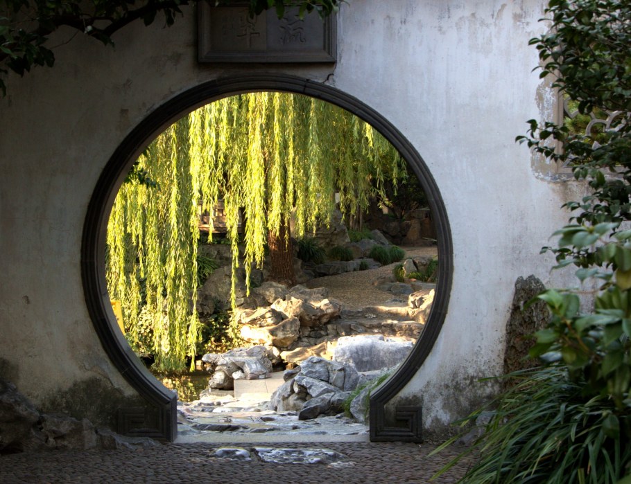 Арка из дерева для сада