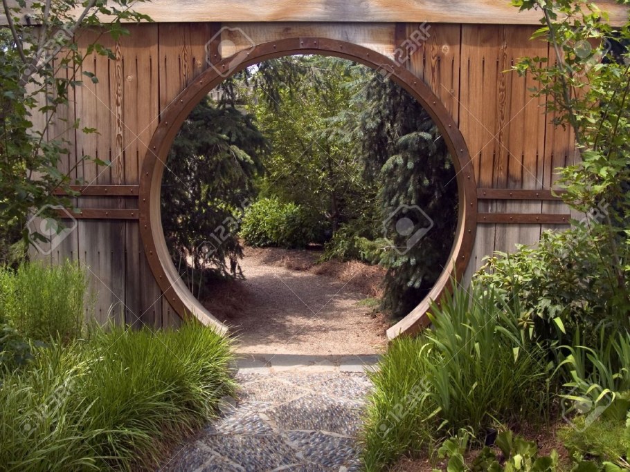 Калитка в японском стиле