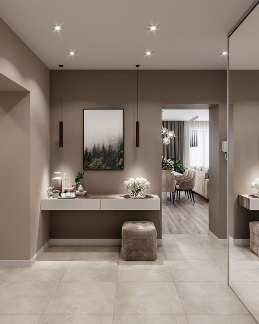 Современный интерьер прихожей