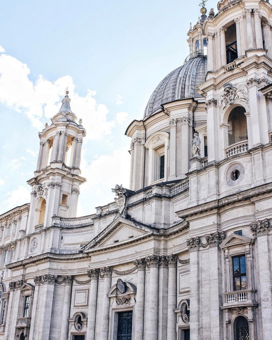 Франческо Борромини Церковь Сант Аньезе