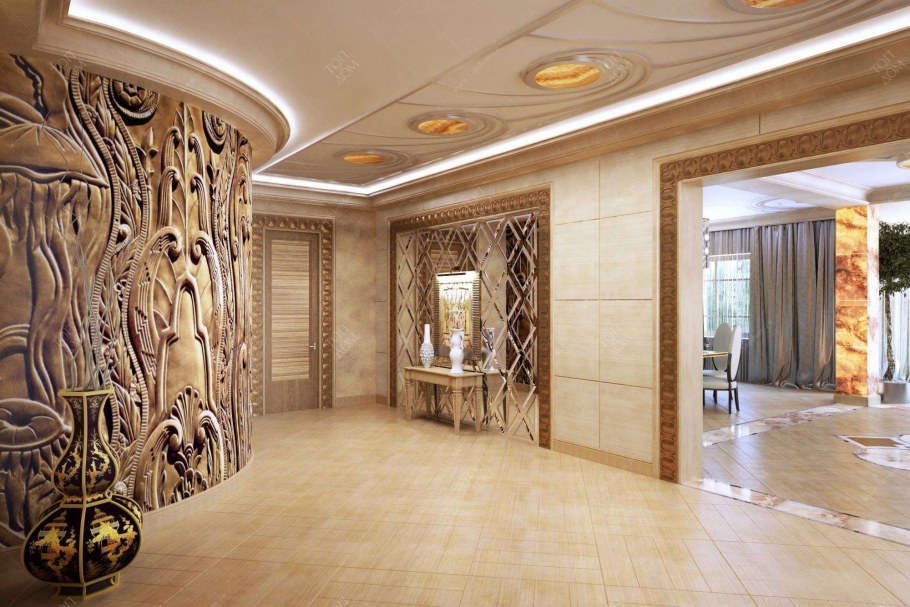 Холл в доме интерьер