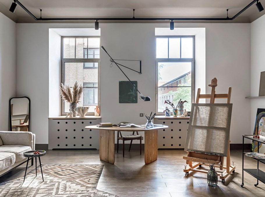 Интерьер художественной мастерской