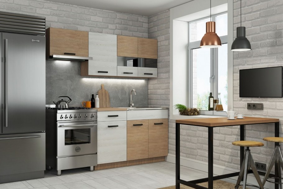 Кухня графит Loft