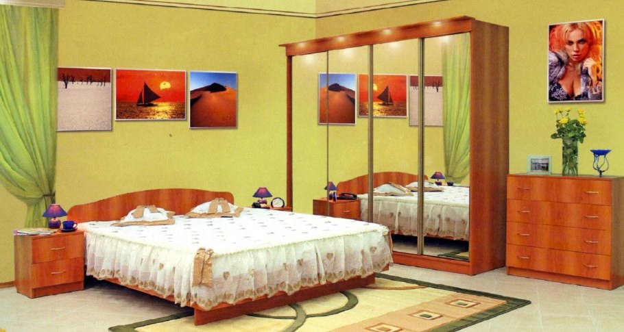 Спальный гарнитур Глория Шатура