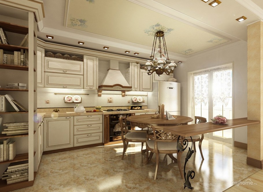 Кухни столовые в стиле Прованс