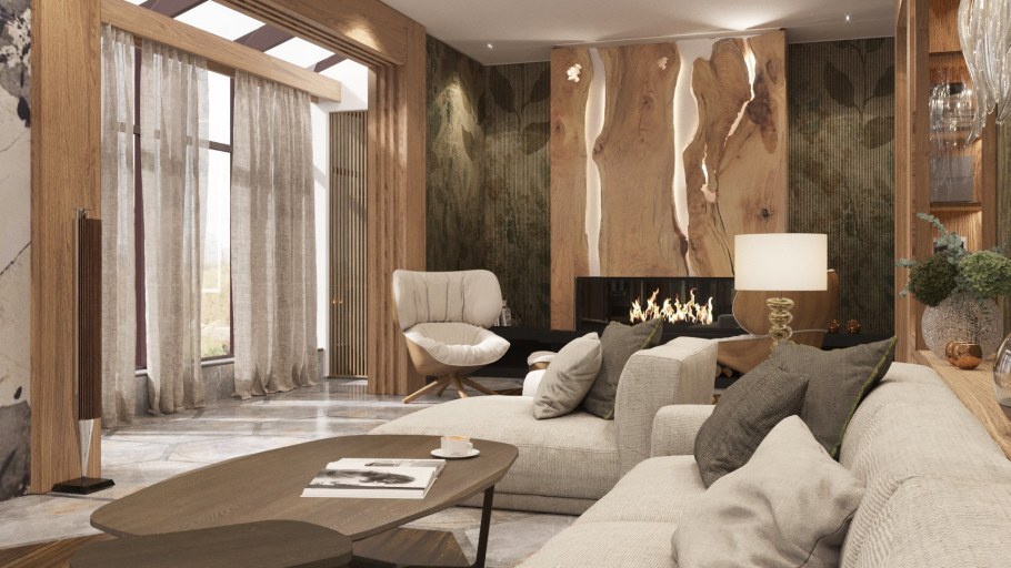 Экостиль в интерьере