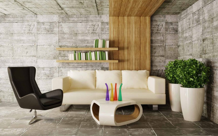 Дерево в интерьере