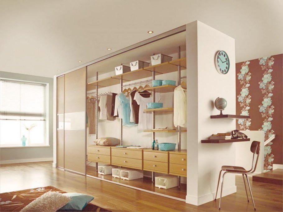 Гардеробная в спальне