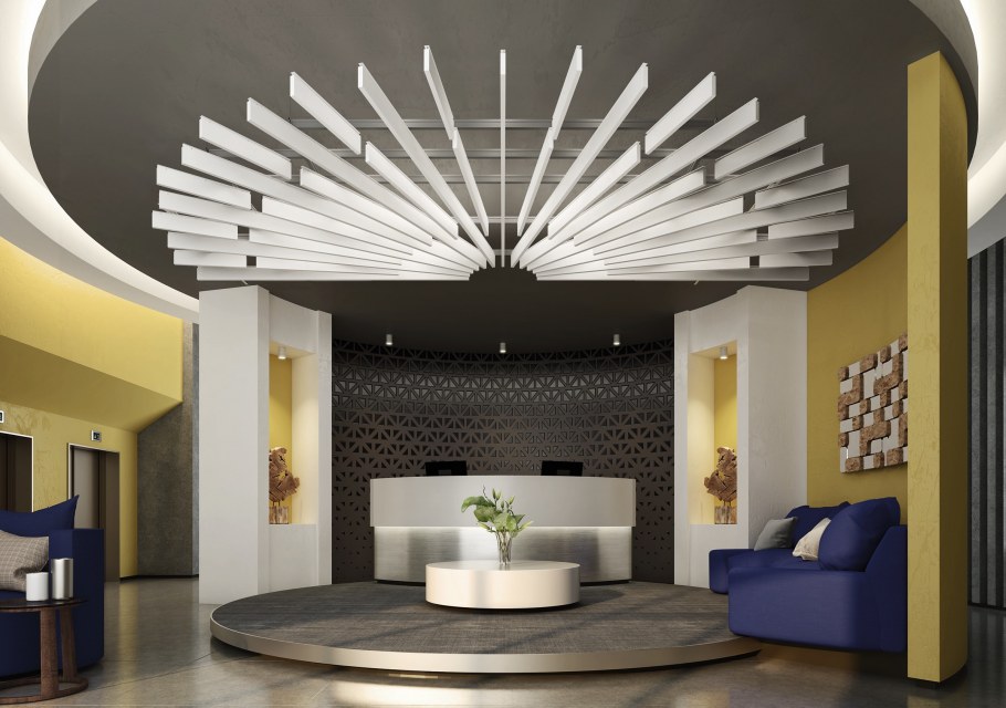 Натяжные потолки Северное сияние