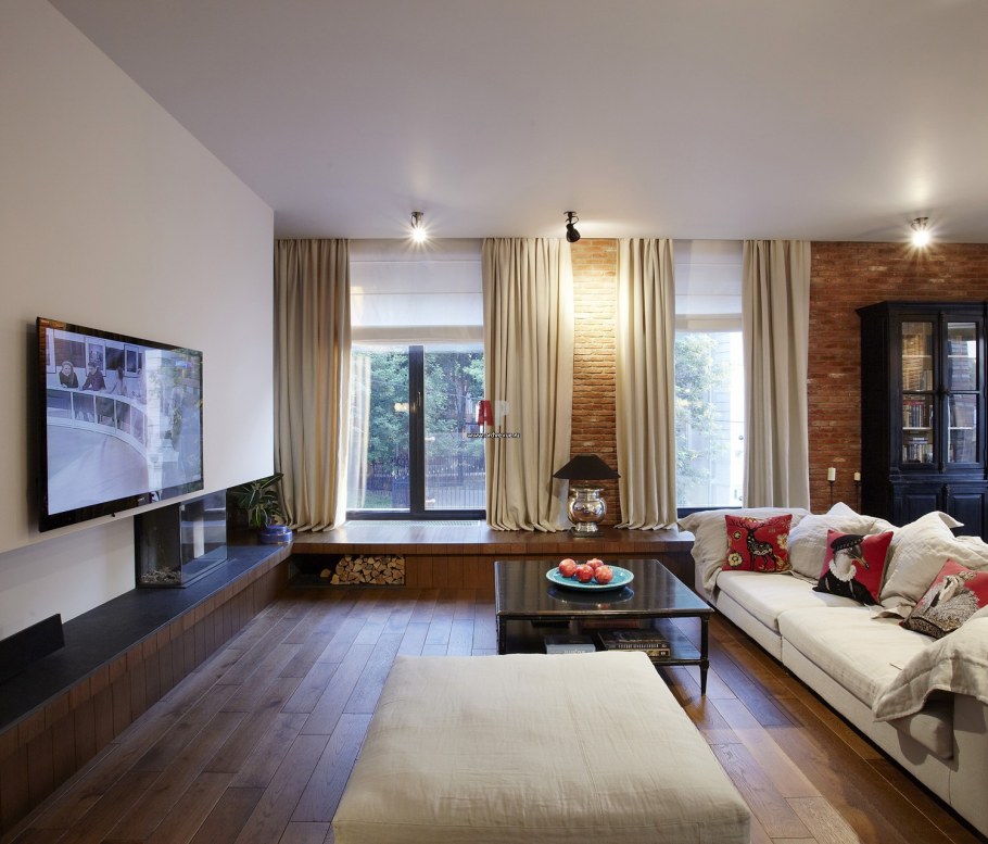 Квартира красивый внутри обычный