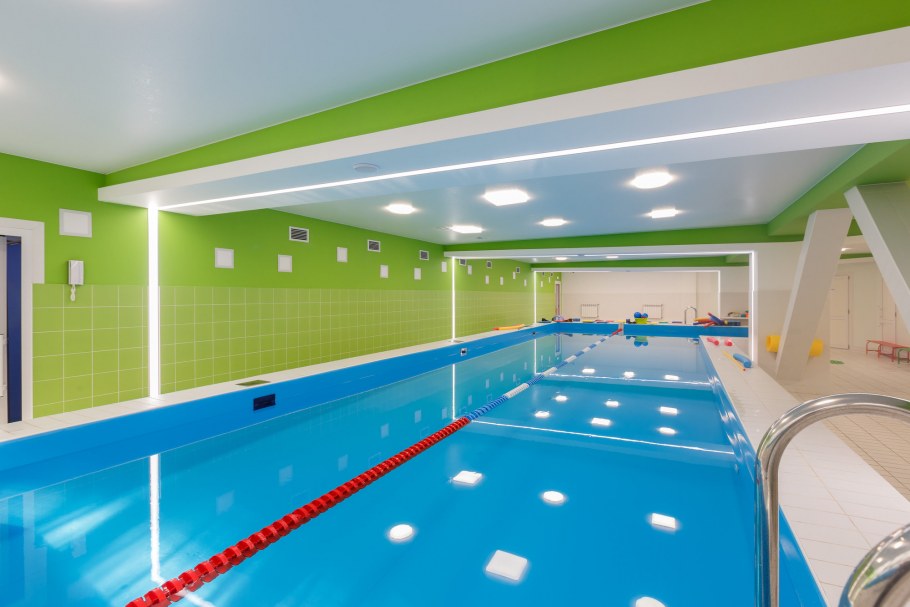 Бассейны для детей интерьеры