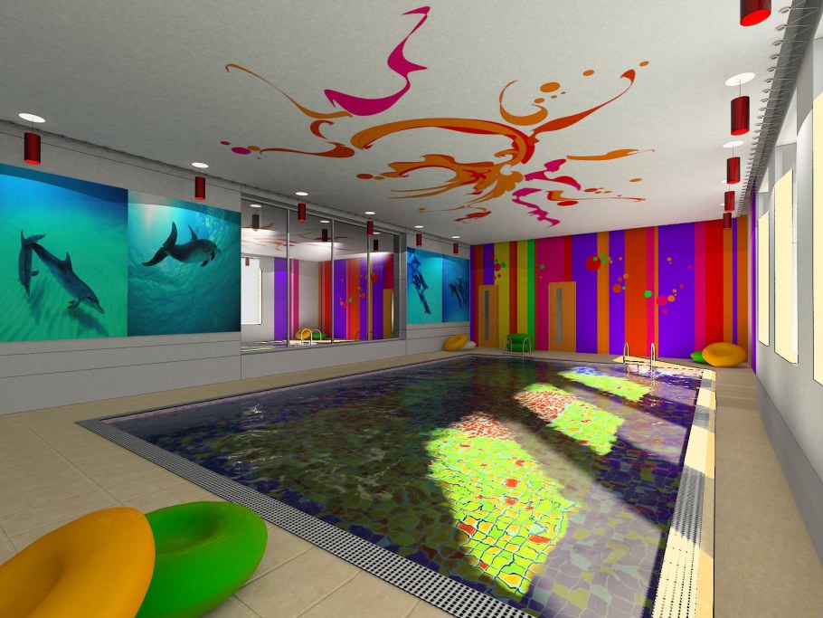 Баня в морском стиле