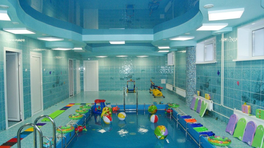 Планировка грудничкового бассейна