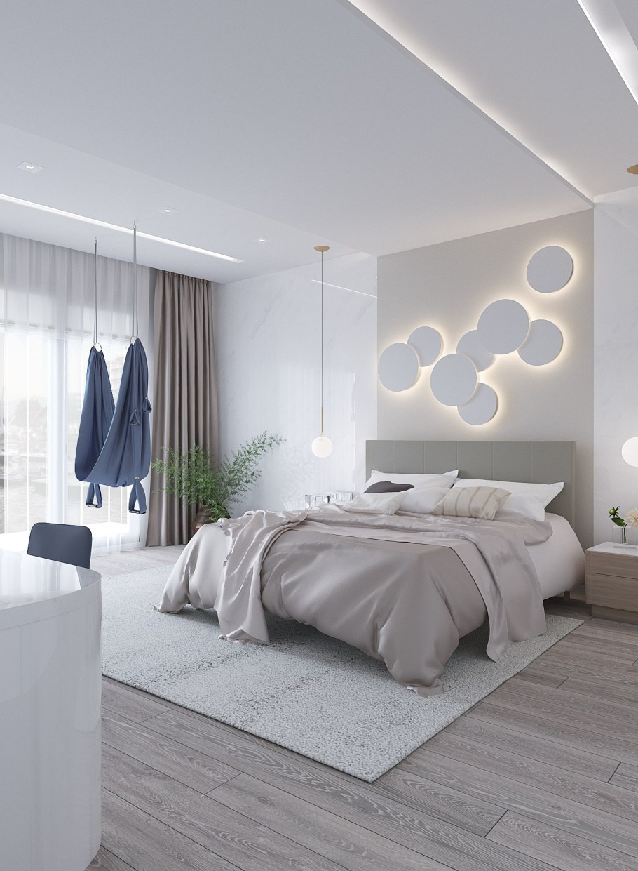 Проект интерьера спальни