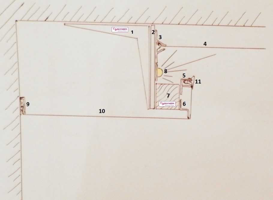 Ниша с подсветкой