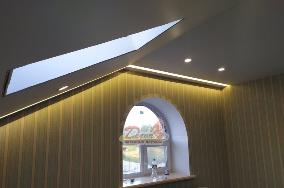 Прямоугольники из гипсокартона по периметру