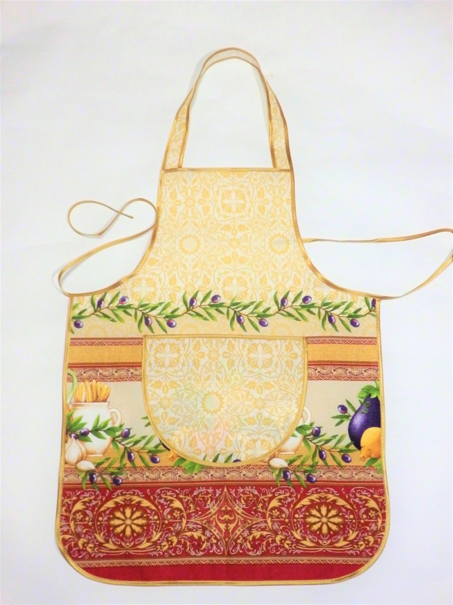 Фартук из рогожки