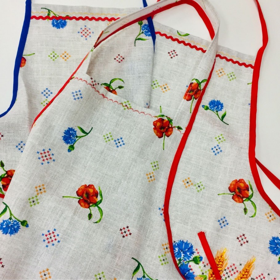 Фартук в народном стиле