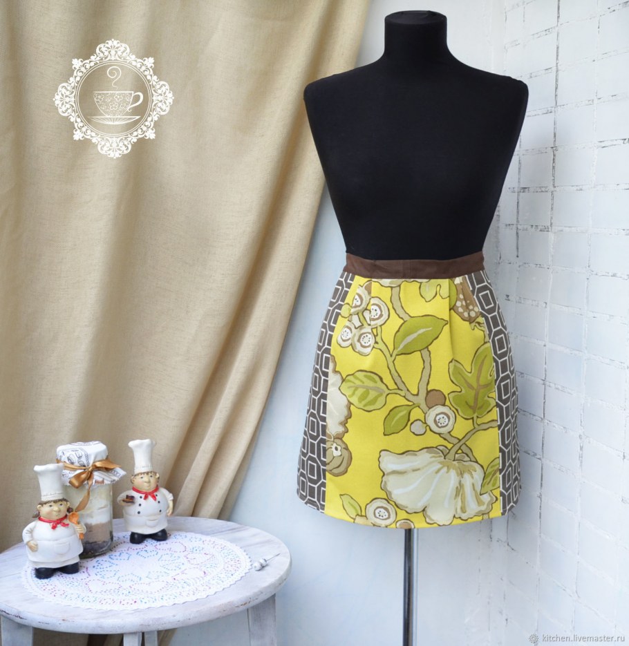 Фартук для кухни своими руками