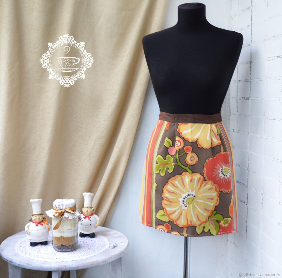 Фартук для кухни своими руками