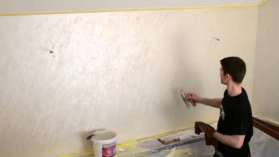 Декоративная окраска стен