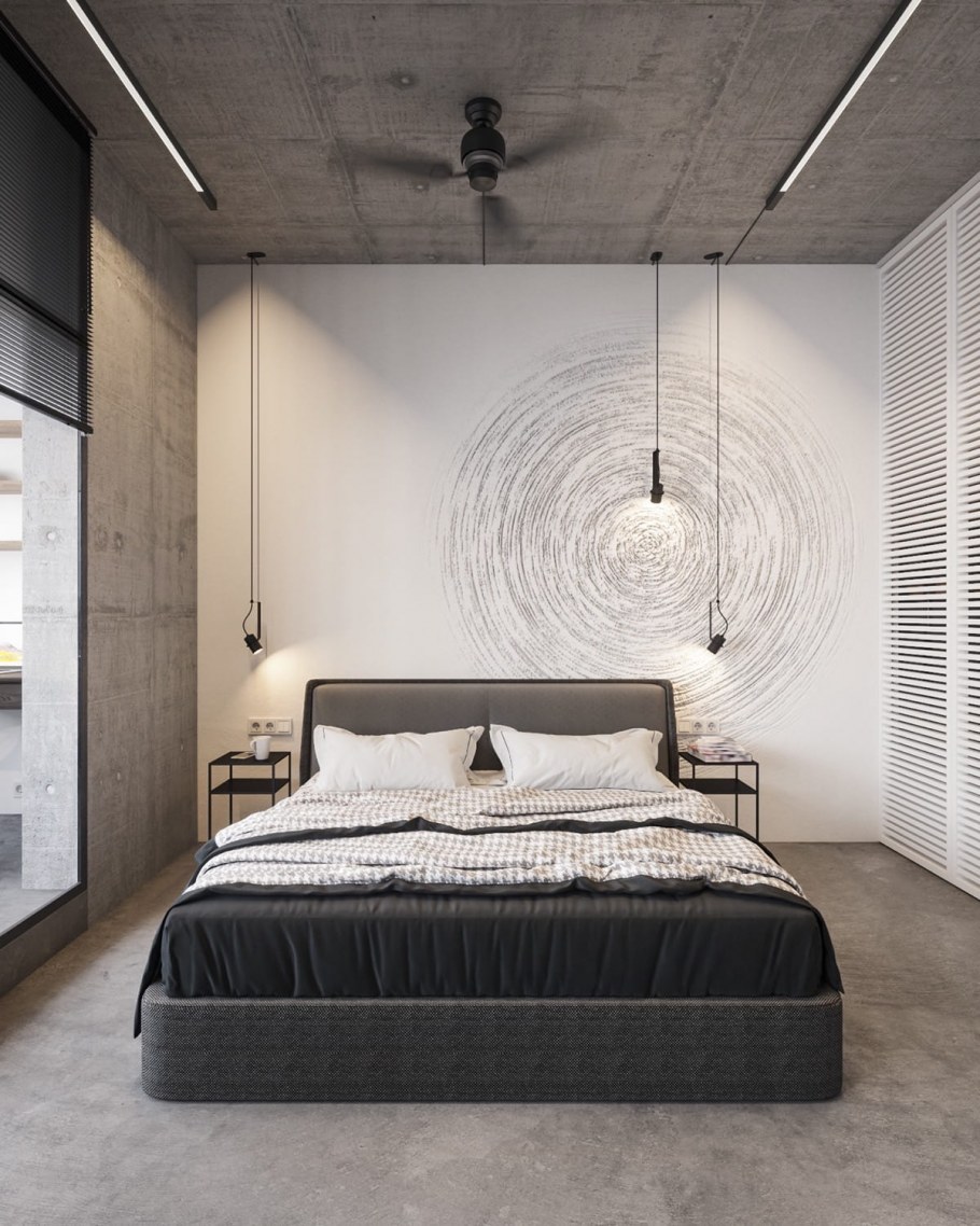 Стильная спальня в современном стиле