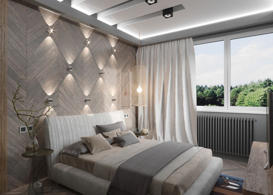 Спальня в эко стиле 2020