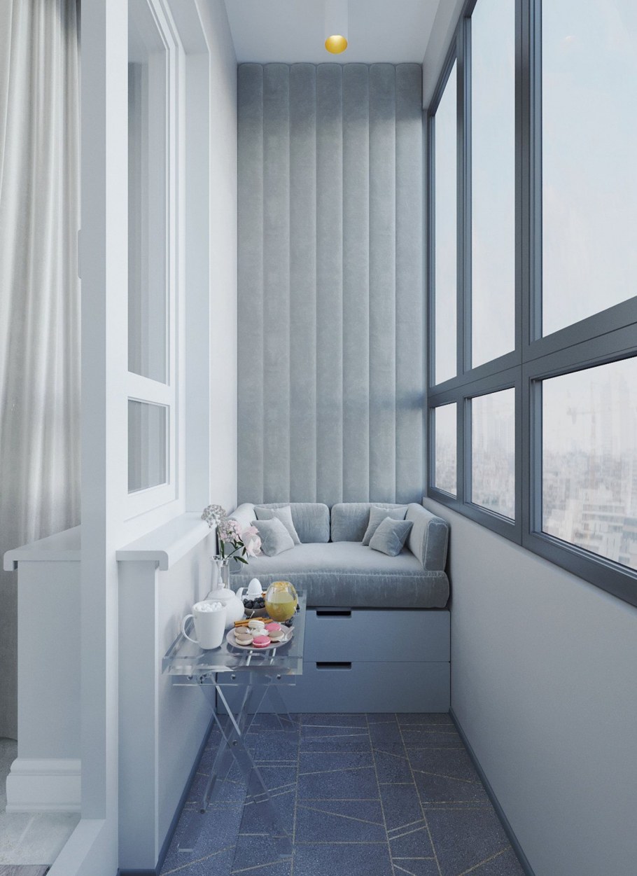 Декор балкона