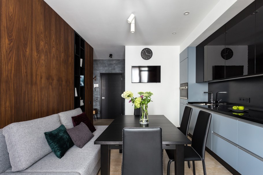 Кухня 12кв гостинная 18кв