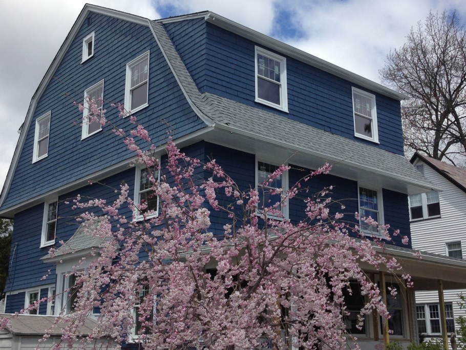 Сайдинг синий пыльный