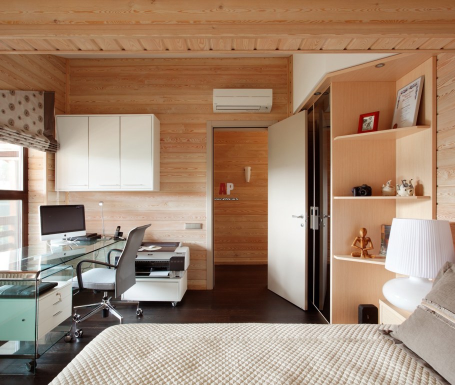 Отделка кухни вагонкой