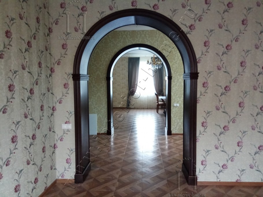 Арка в современном интерьере
