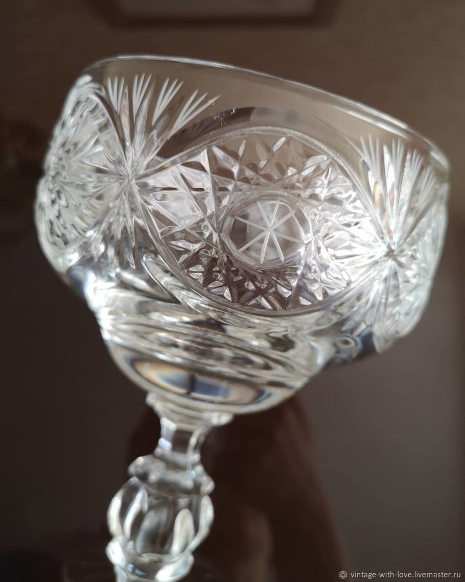 Бонбоньерка хрусталь СССР